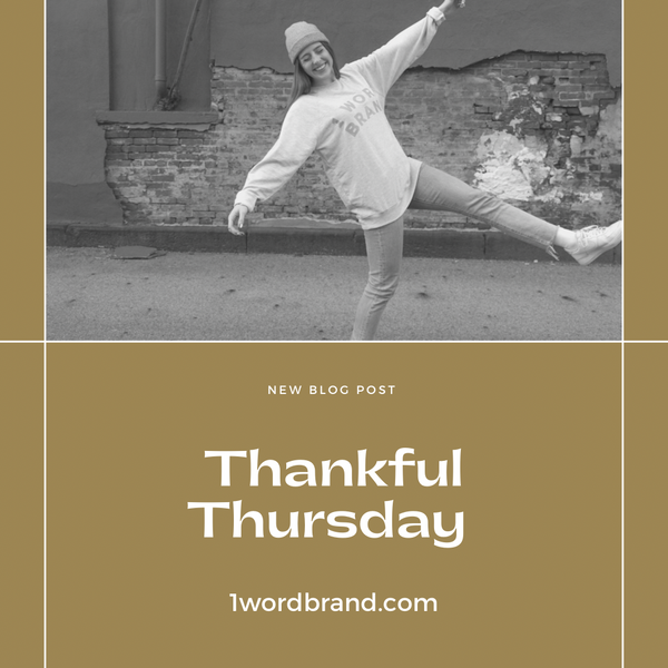 Thankful Thursday