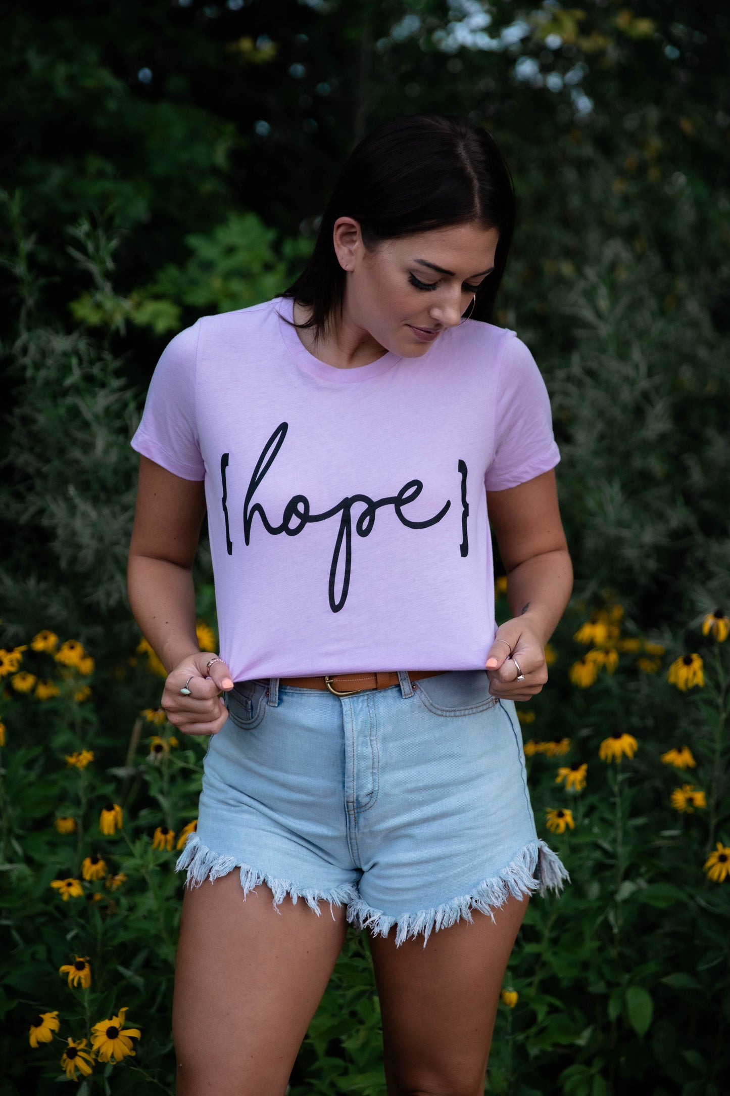 [Hope] Women's Slim T-Shirt